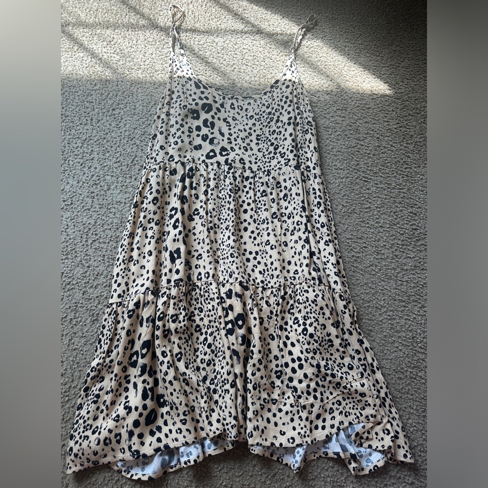 Leopard mini dress